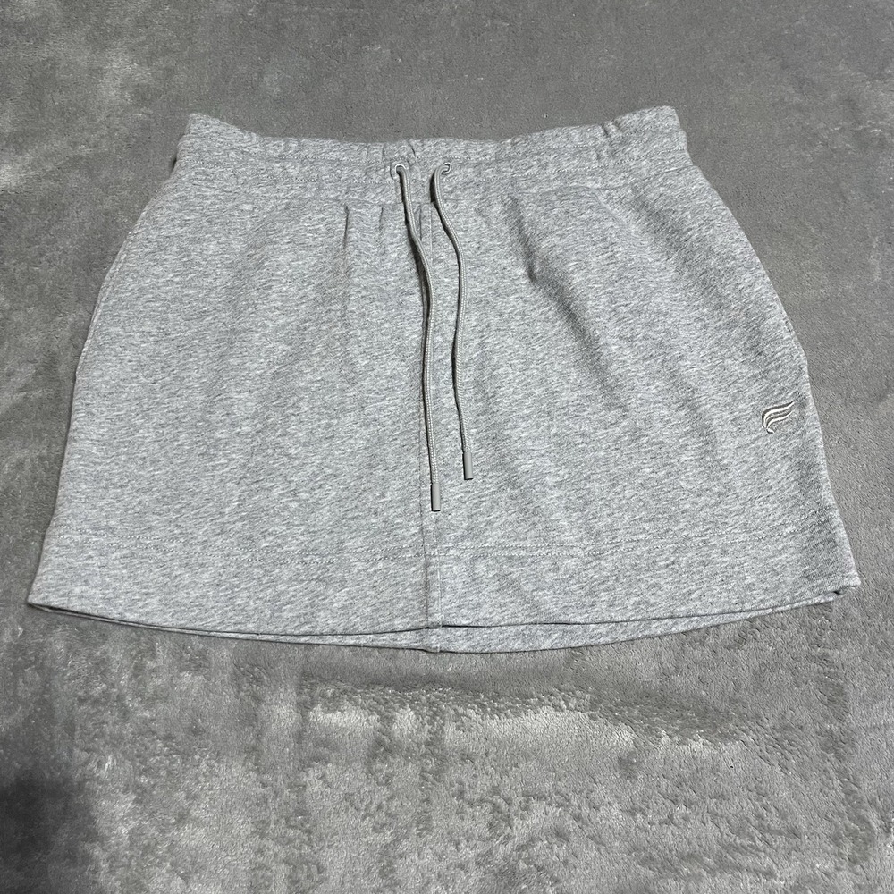 FABLETICS Skirt Womens Size XS Gray Heather‎ Year Round Terry Athletic Mini NWT